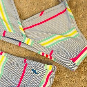 Vineyard Vines: Girls Bikini and Matching Swim Shorts - size M